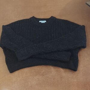Urban Outfitters Black Ribbed Sweater
